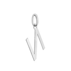 Histoire d'Or Pendentif Ionia Lettre or blanc