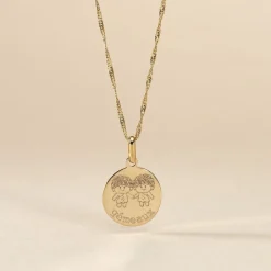 Histoire d'Or Pendentif Jannila Zodiaque Or Jaune New