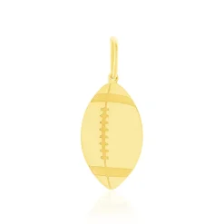 Histoire d'Or Pendentif Julius Sport Rugby Or Jaune Discount