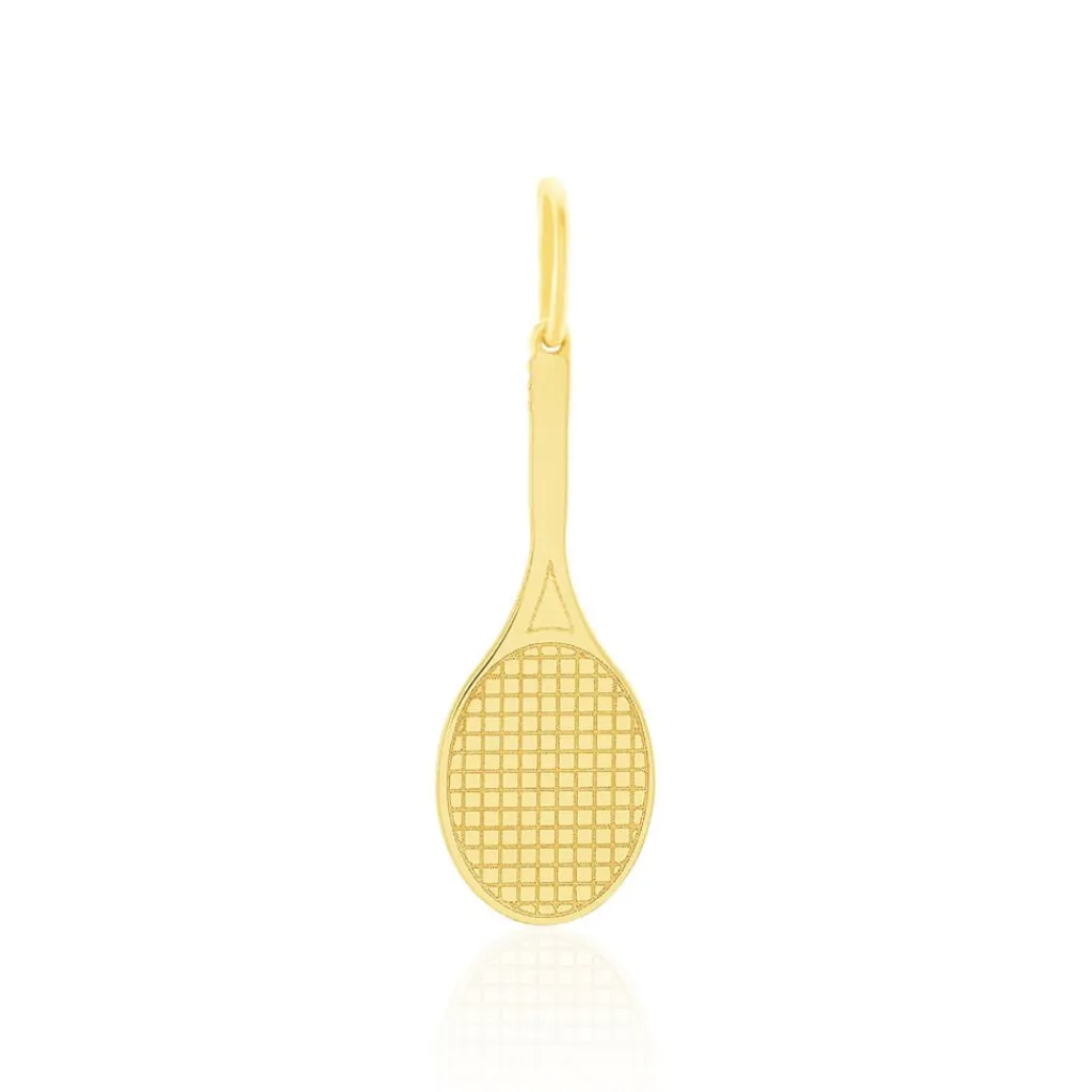 Histoire d'Or Pendentif Julius Sport Tennis Or Jaune Sale