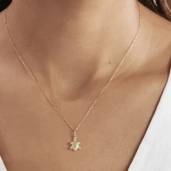Histoire d'Or Pendentif Kalinka Tortue Or Jaune Hot