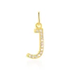 Histoire d'Or Pendentif Klementine Lettre J Or Jaune Oxyde Hot
