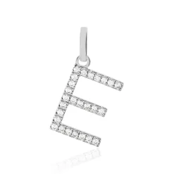 Histoire d'Or Pendentif Klementine Or Blanc Oxyde De Zirconium Sale