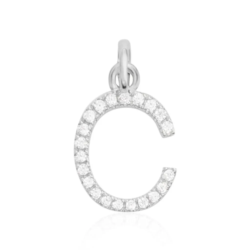 Histoire d'Or Pendentif Klementine Or Blanc Oxyde De Zirconium Discount