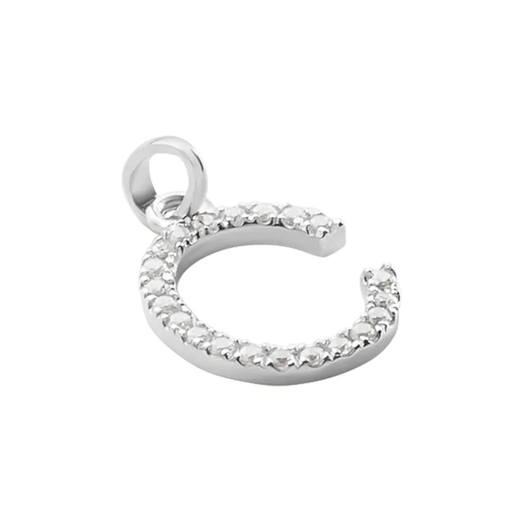 Histoire d'Or Pendentif Klementine Or Blanc Oxyde De Zirconium Discount