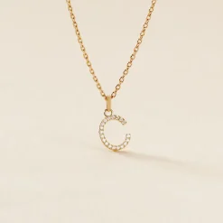 Histoire d'Or Pendentif Klementine Or Jaune Oxyde De Zirconium New