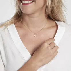 Histoire d'Or Pendentif Klementine Or Jaune Oxyde De Zirconium New