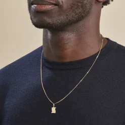 Histoire d'Or Pendentif Lamie Zodiaque Parchemin Or Jaune