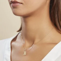 Histoire d'Or Pendentif Lamie Zodiaque Parchemin Or Jaune Discount