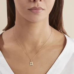 Histoire d'Or Pendentif Lamie Zodiaque Parchemin Or Jaune Clearance