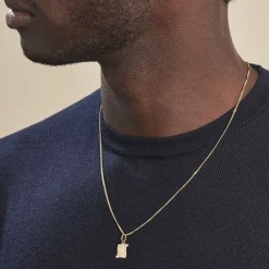 Histoire d'Or Pendentif Lamie Zodiaque Parchemin Or Jaune Outlet