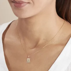 Histoire d'Or Pendentif Lamie Zodiaque Parchemin Or Jaune Hot