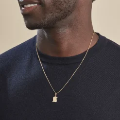 Histoire d'Or Pendentif Lamie Zodiaque Parchemin Or Jaune Hot