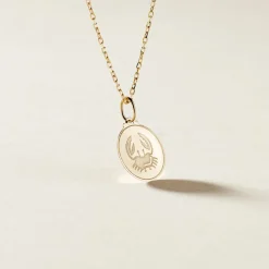 Histoire d'Or Pendentif Lamie Zodiaque Or Jaune Discount