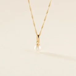 Histoire d'Or Pendentif Lenonie Or Jaune Perle De Culture Best