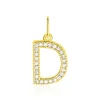 Histoire d'Or Pendentif Lettre D Or Jaune Oxyde Clearance