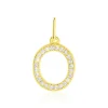 Histoire d'Or Pendentif Lettre O Or Jaune Oxyde Clearance