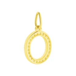 Histoire d'Or Pendentif Lettre O Or Jaune Oxyde Clearance