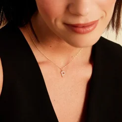 Histoire d'Or Pendentif Lettre P Or Jaune Oxyde Best