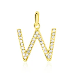 Histoire d'Or Pendentif Lettre W Or Jaune Oxyde Online