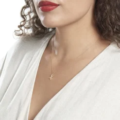 Histoire d'Or Pendentif Lettre X Or Jaune Oxyde Outlet