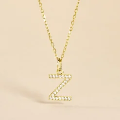 Histoire d'Or Pendentif Lettre Z Or Jaune Oxyde Outlet