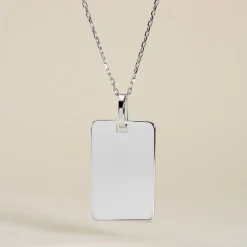 Histoire d'Or Pendentif Leyel Argent Blanc