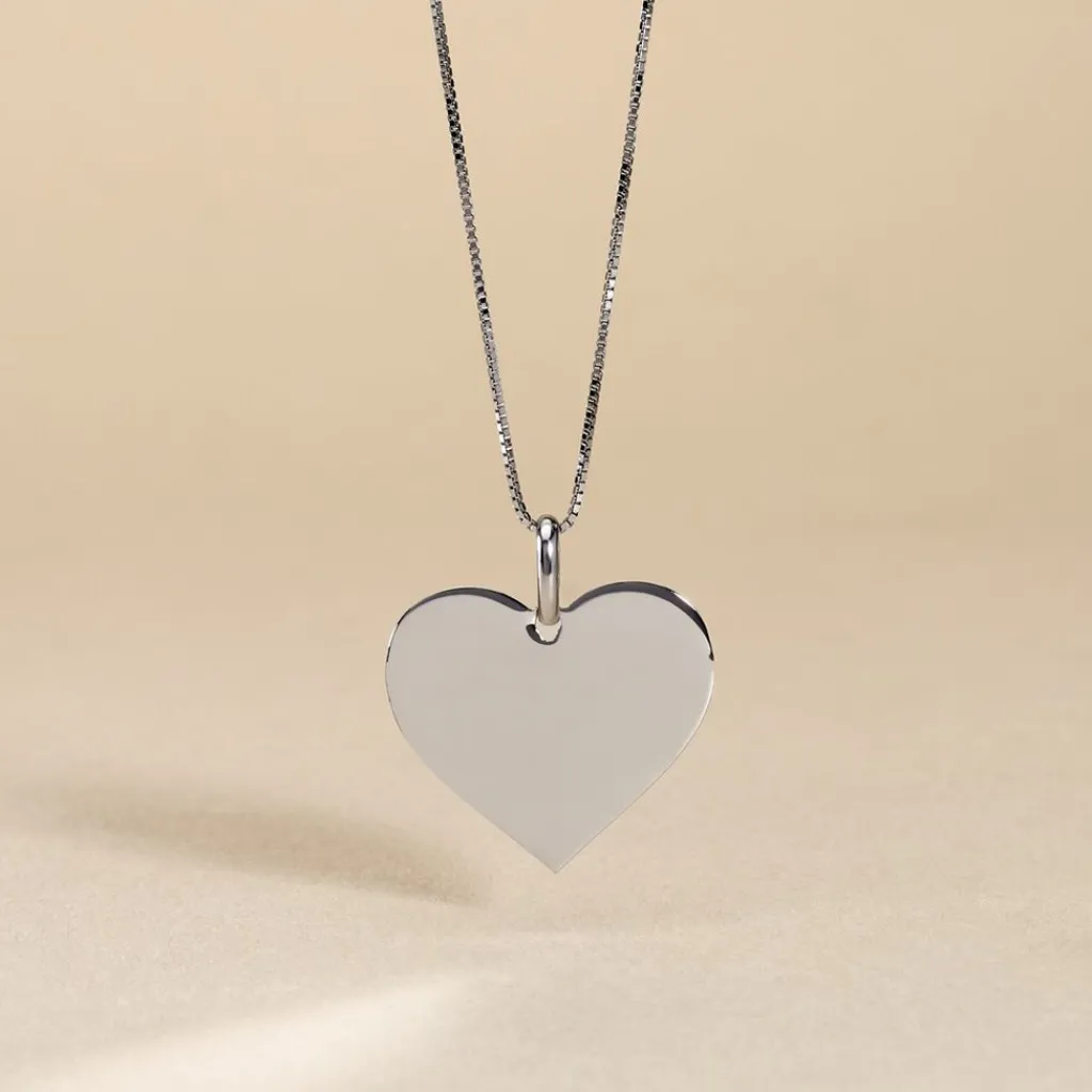 Histoire d'Or Pendentif Lisa or blanc Outlet