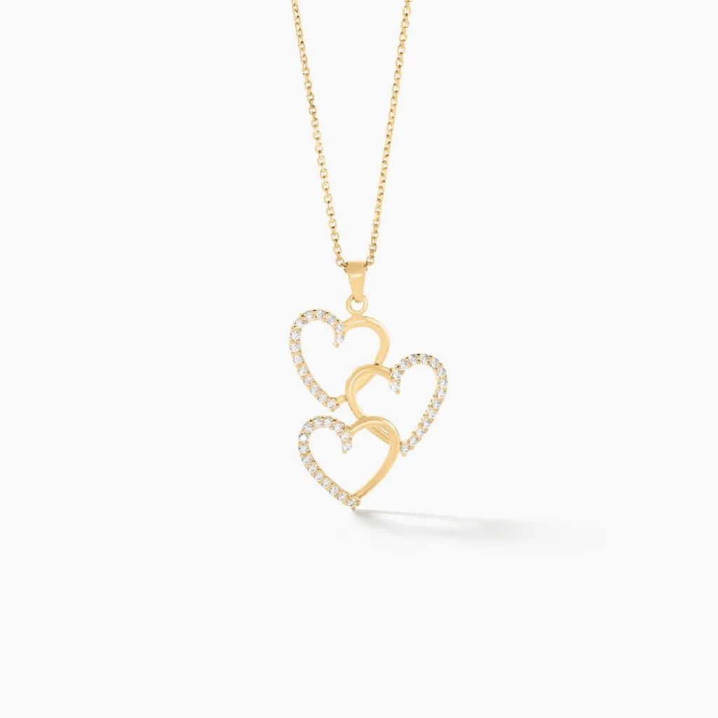 Histoire d'Or Pendentif Lovely Or Jaune Oxyde De Zirconium Discount