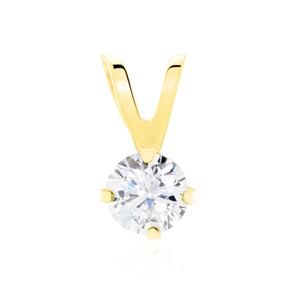 Histoire d'Or Pendentif Mabila De Zirconium or jaune oxyde Outlet