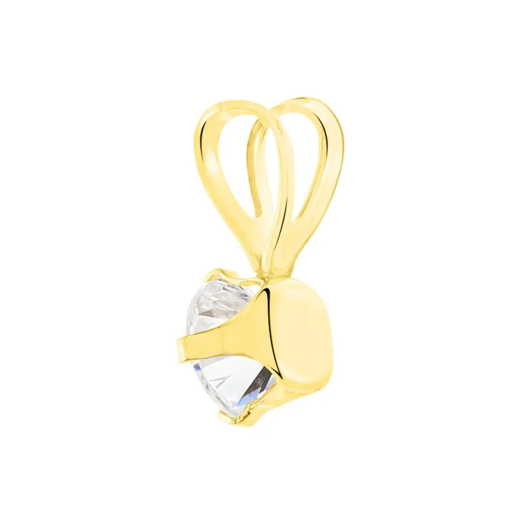 Histoire d'Or Pendentif Mabila De Zirconium or jaune oxyde Outlet