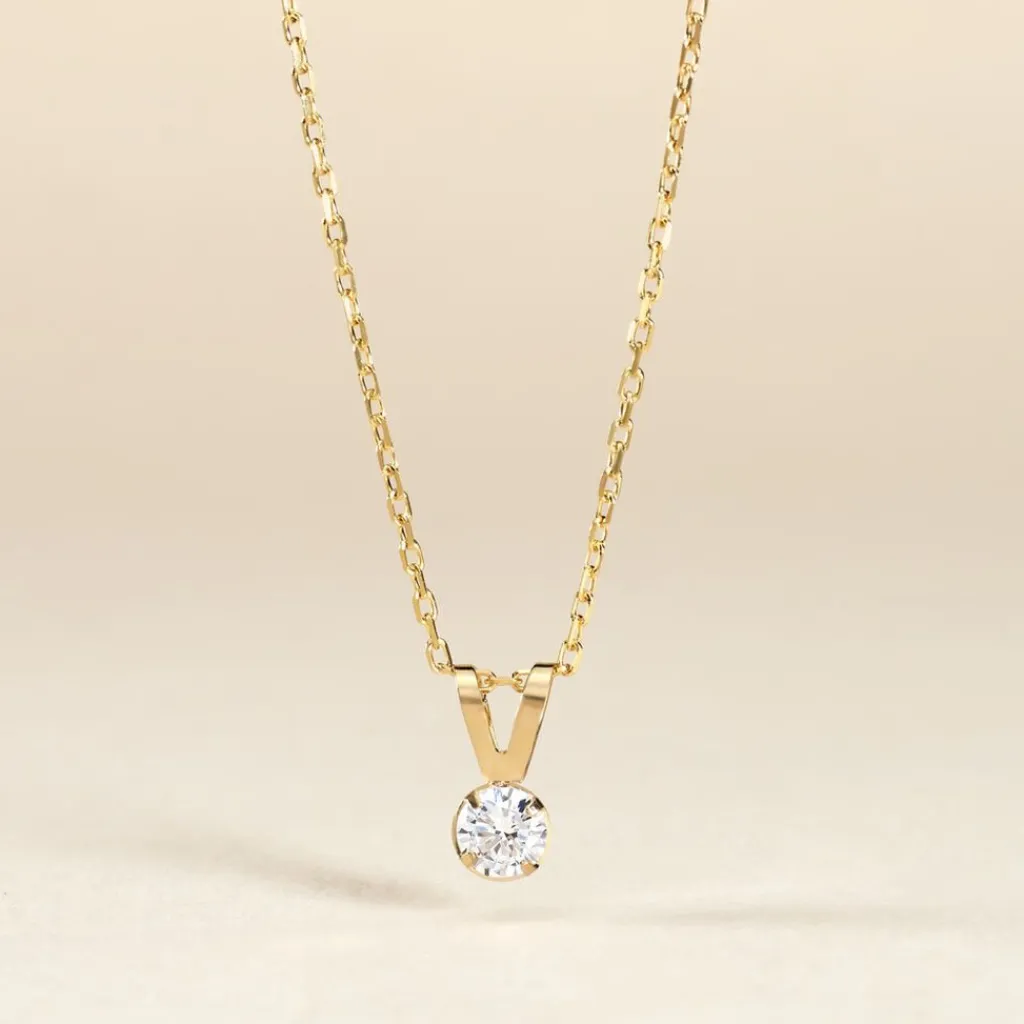 Histoire d'Or Pendentif Mabila De Zirconium or jaune oxyde Outlet