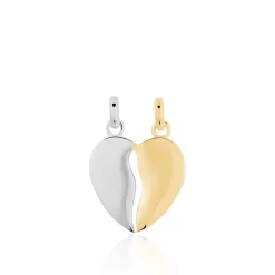 Histoire d'Or Pendentif Marie-stephanie Plaqué Or Bicolore New