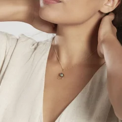 Histoire d'Or Pendentif Martyna Or Jaune Perle De Culture De Tahiti or jaune perle nacre noire