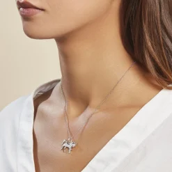 Histoire d'Or Pendentif Matahina Argent Blanc Hot