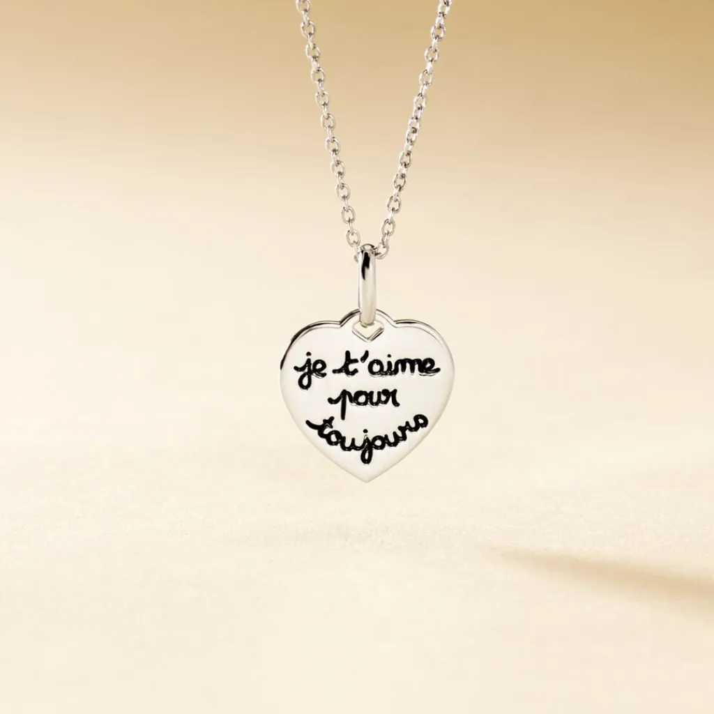 Histoire d'Or Pendentif Mayliss Argent Blanc Discount