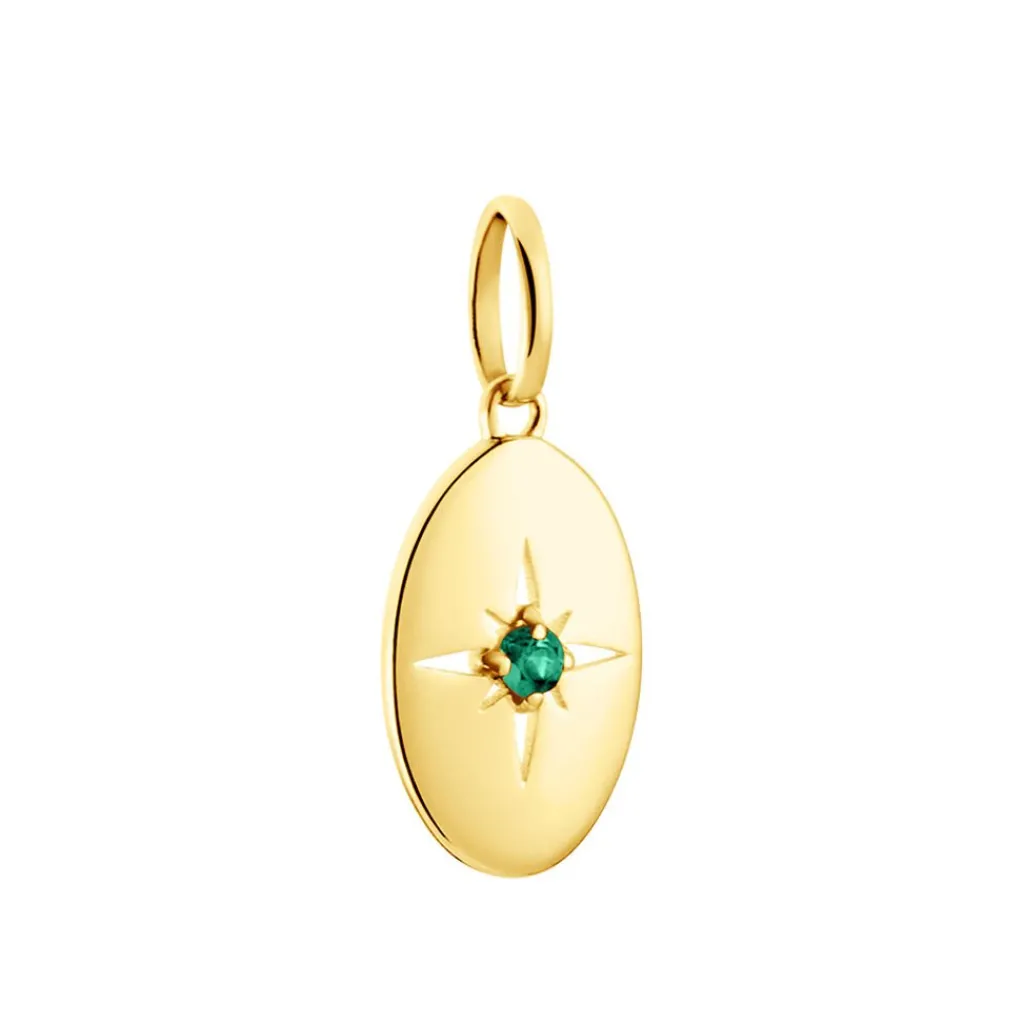 Histoire d'Or Pendentif Melchior Or Jaune Emeraude or jaune émeraude Discount