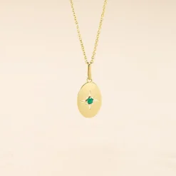 Histoire d'Or Pendentif Melchior Or Jaune Emeraude or jaune émeraude Discount