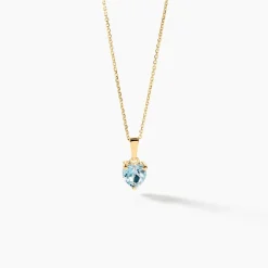 Histoire d'Or Pendentif Miyah Or Jaune Topaze New