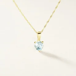 Histoire d'Or Pendentif Miyah Or Jaune Topaze New