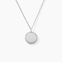Histoire d'Or Pendentif Molya Argent Blanc Discount