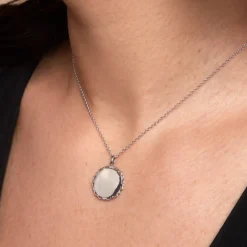 Histoire d'Or Pendentif Molya Argent Blanc Discount