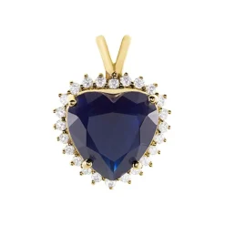 Histoire d'Or Pendentif Nelsa Plaqué Or Jaune Oxyde De Zirconium