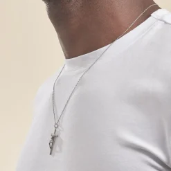 Histoire d'Or Pendentif Nessahae Argent Blanc Hot