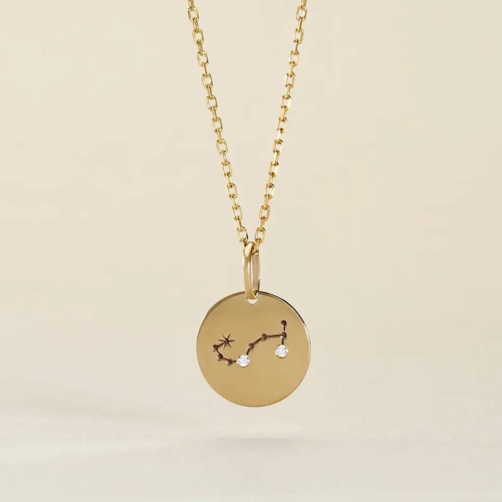 Histoire d'Or Pendentif Or Jaune Astraea Oxyde De Zirconium Hot