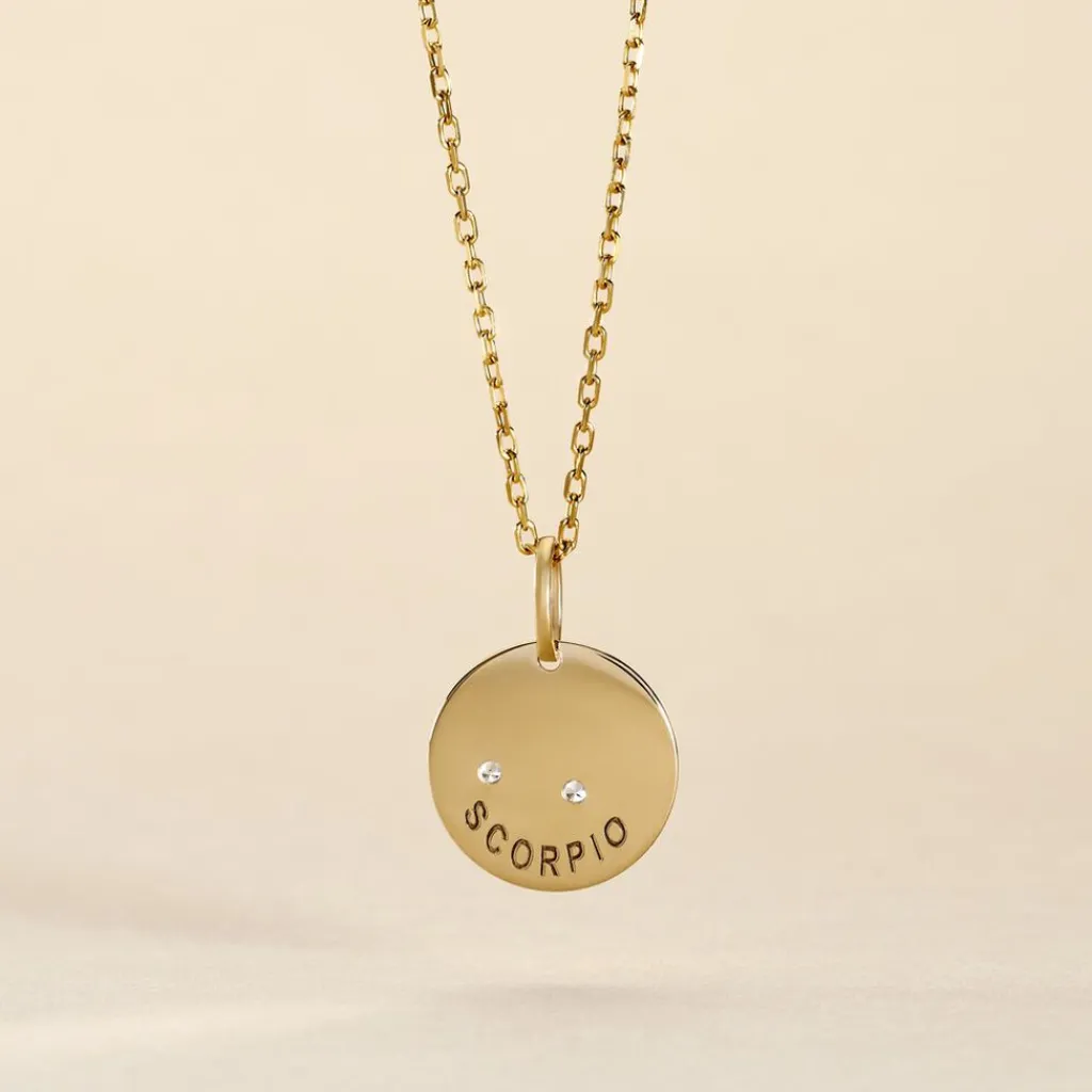 Histoire d'Or Pendentif Or Jaune Astraea Oxyde De Zirconium Hot