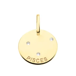 Histoire d'Or Pendentif Or Jaune Astraea Oxyde De Zirconium New