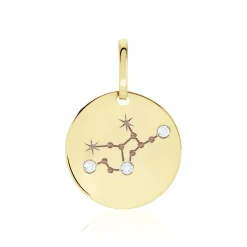 Histoire d'Or Pendentif Or Jaune Astraea Oxyde De Zirconium