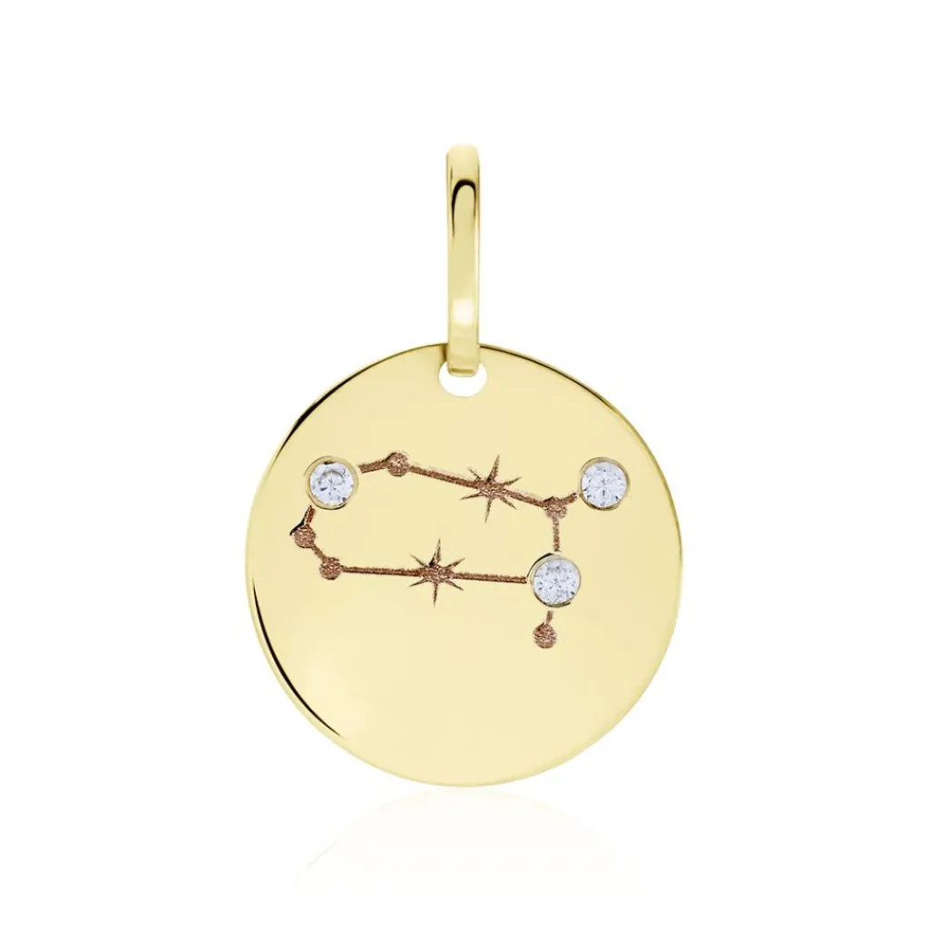 Histoire d'Or Pendentif Or Jaune Astraea Oxyde De Zirconium Clearance