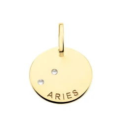 Histoire d'Or Pendentif Or Jaune Astraea Oxyde De Zirconium New